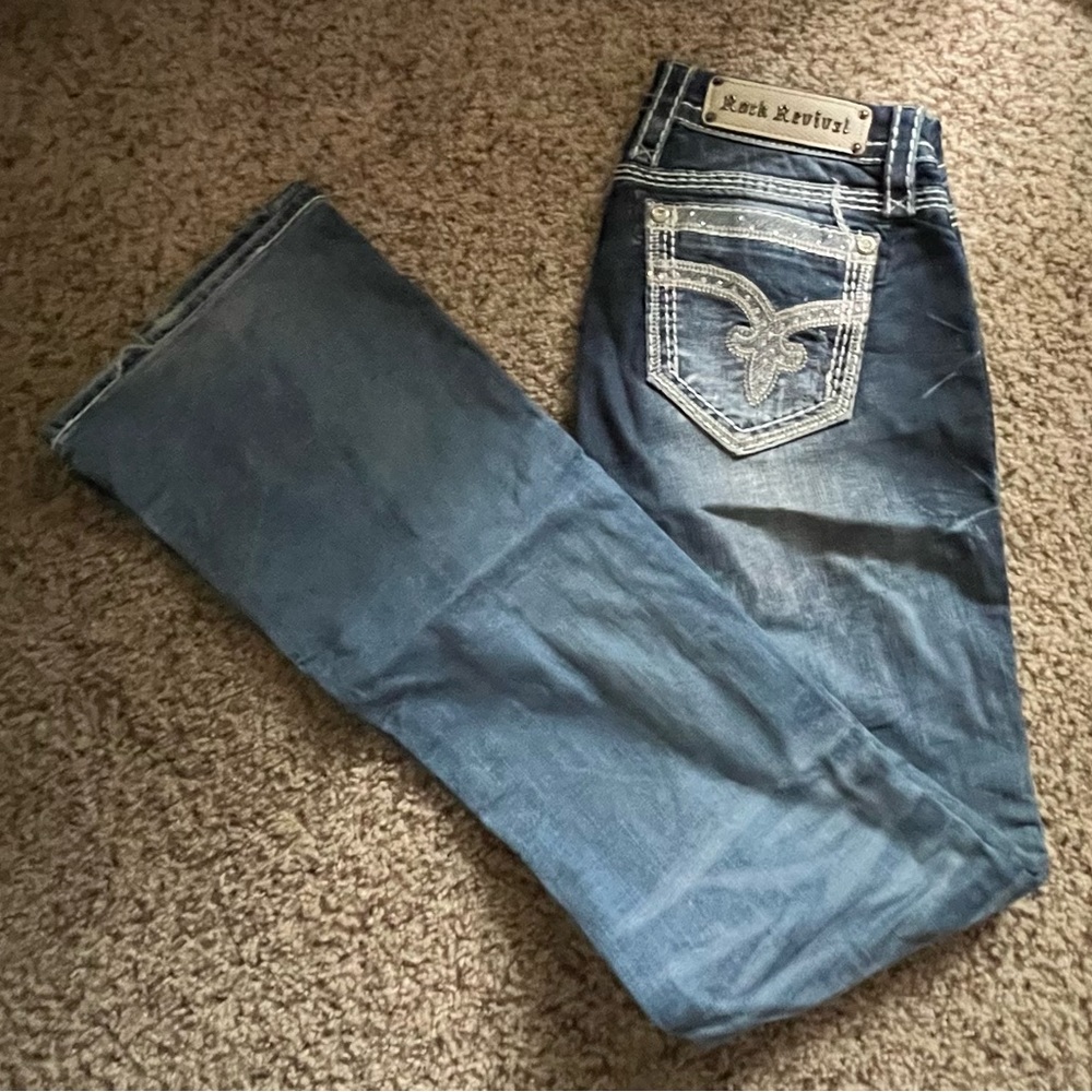 27 Rock Revival flare jeans